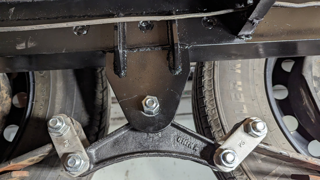 Trailer Axle Hanger & Frame Repair